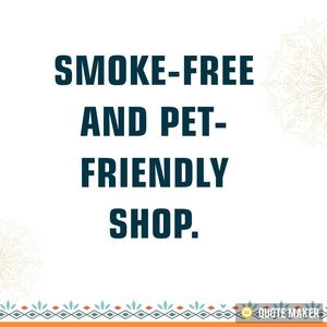 Smoke-free and pet-friendly